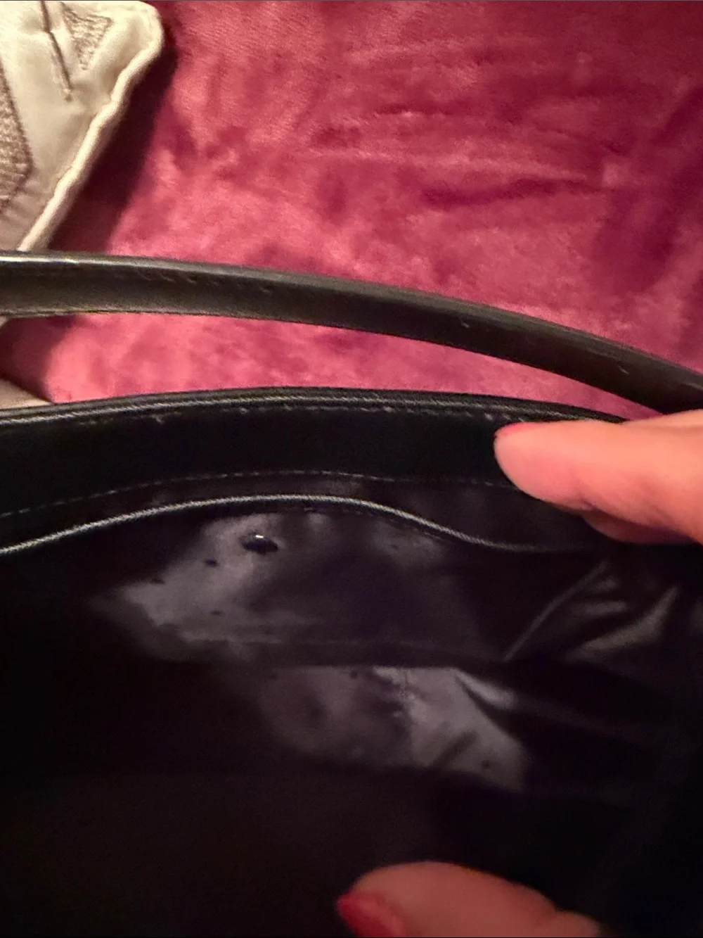 Kate Spade Saffiano leather “Make it Mine” Black Crossbody Satchel bag